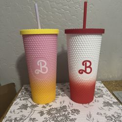 Barbie Studed Tumbler 