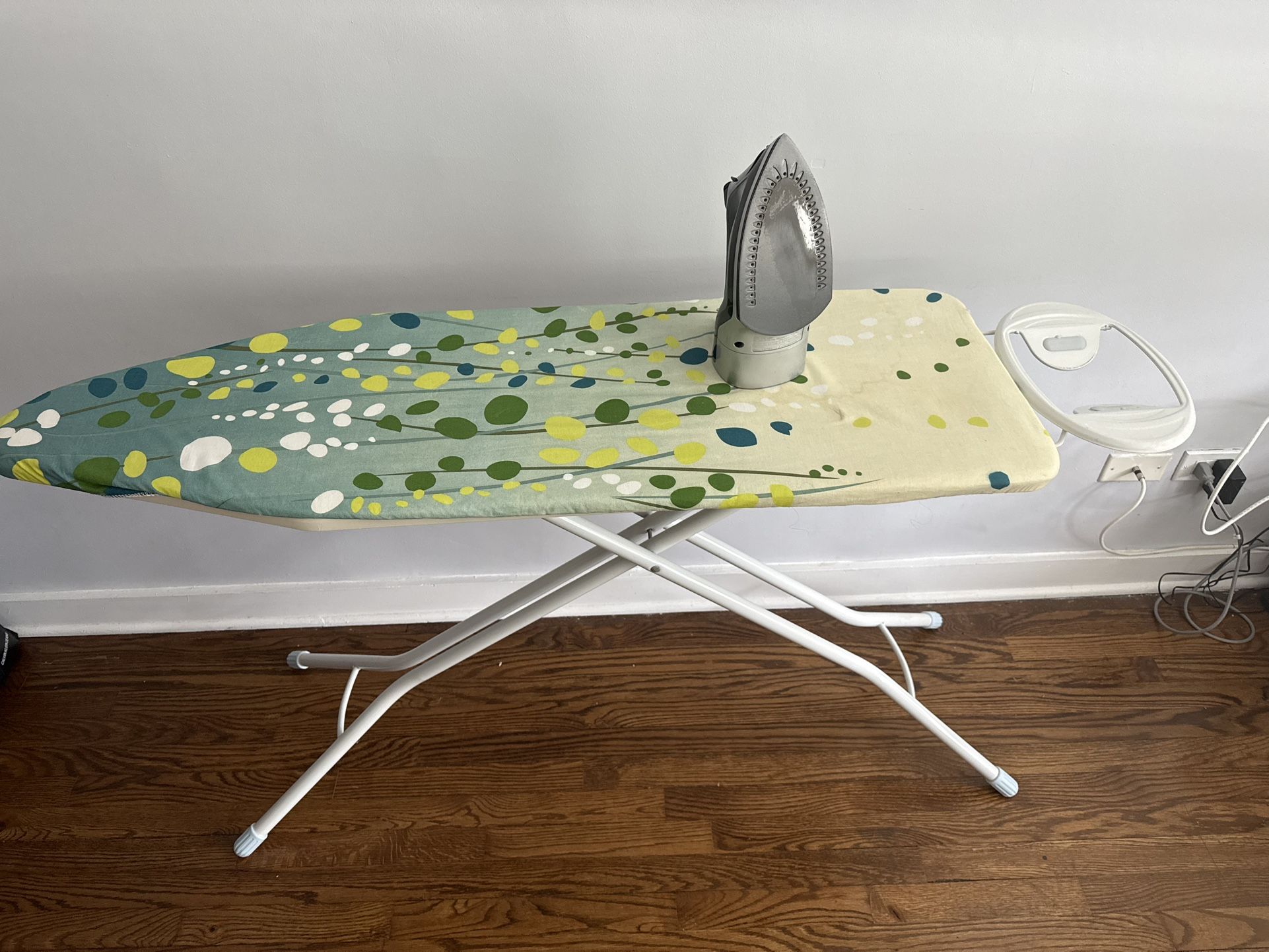 Ironing Table With Iron