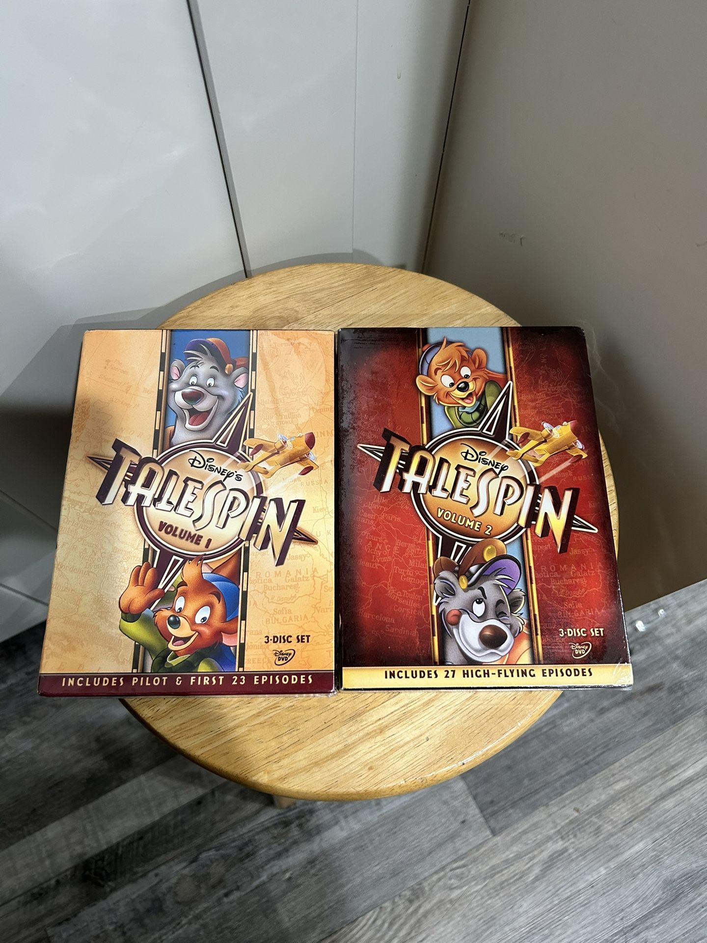 Disney’s Tailspin Vol 1&2 (New SEALED)