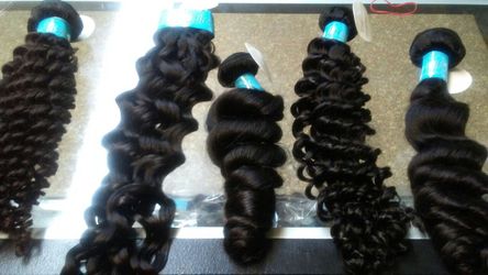 Human hair bundles
