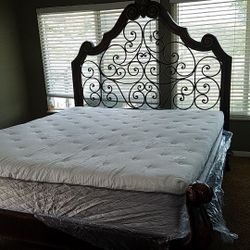 California King Bed Frame And Mattress 