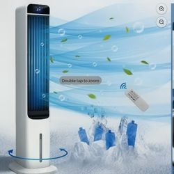 LifePlus Evaporative Air Cooler Tower Fan Portable Air Conditioners Indoor 3-in-1 Humidifier 41.5"