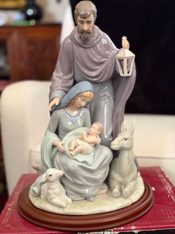 Large nativity set