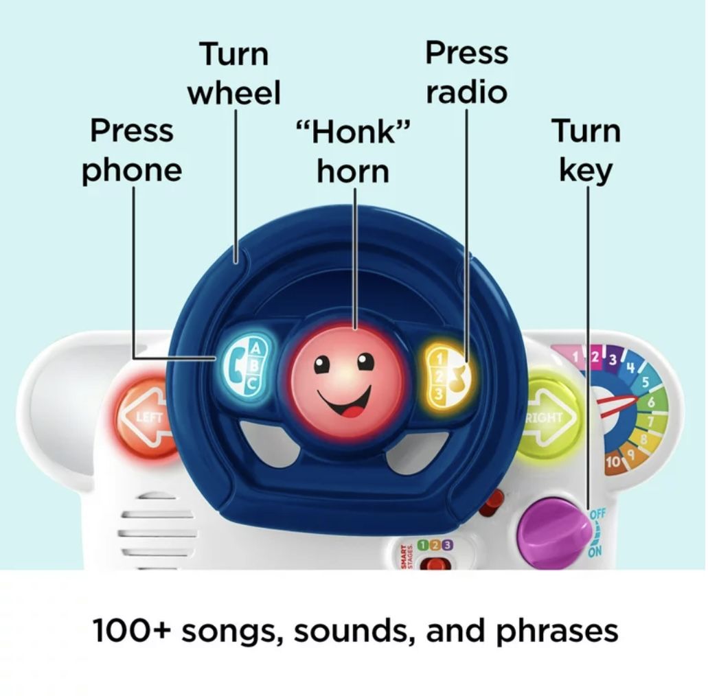 Fisher-Price Laugh & Learn 3-in-1 Smart Car: Infant Walker  New fisher price 3 in 1 smart car walker 