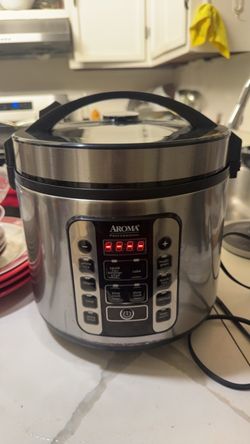 Aroma 20-Cup Digital Rice Cooker / Slow Cooker / Food Steamer