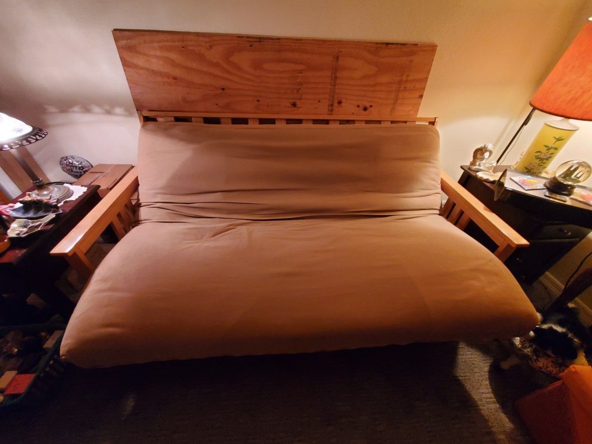 Solid Wood Futon