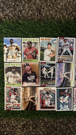 Braves baseball cards