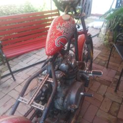 Yamaha 650 cc Bobber