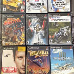 Ps2 Game Lot