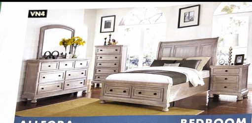 ALLEGRA BEDROOM SET KING SIZE