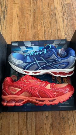 ASICS Gel-Nimbus 10.1 Kith Marvel vs Capcom Iron Man Vs Mega Man Size 9.5M