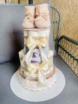 Baby Shower Diaper Cake