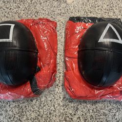 Squid Game Guard Halloween Costumes 