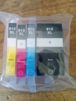 910XL INK CARTRIDGES REPLACEMENT FOR HP PRINTERS COMBO 4 PACK