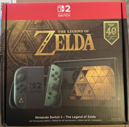 Nintendo Switch 2 Legend of Zelda 40th Anniversary Edition
