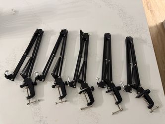 Desktop Clamp Adjustable Suspension Boom Scissor Arm Stand Holder