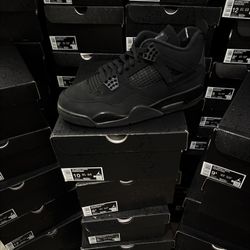 Jordan 4 Black Cats Men And Grade School