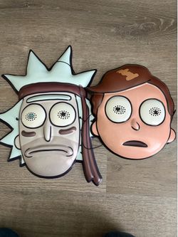 SDCC Rick and Morty Masks
