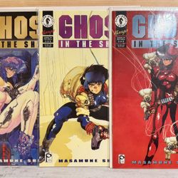 Ghost in the Shell (1995) Dark Horse Comics 1-3