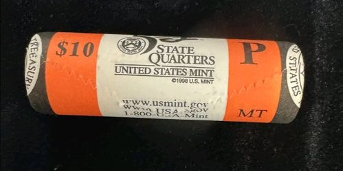 One Roll of 2007 Montana State Quarters direct from the US Mint