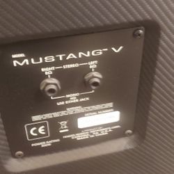Fender. Mustang V Guitar Amp W/ Accessories.