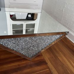 Special De Hoy) $150 Glass Table Living Room Table (mesa En Cristal En Excelentes Condiciones 