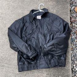 Authentic Leather Men’s Jacket Size L