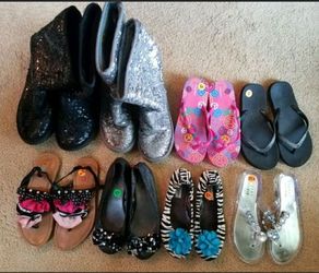 Girls Shoes - Sizes 3 & 4 - see description for sizes and prices