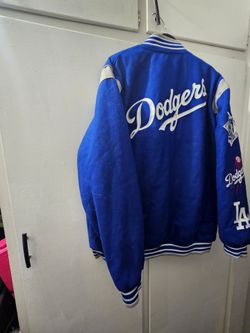 Dodgers old school jacket 2 sides