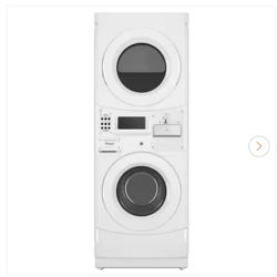 WHIRLPOOL Commercial Washer & Dryer New Stacked