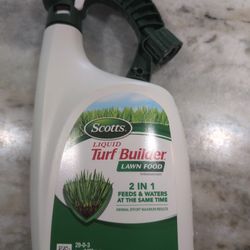 Scotts liquid turf builder