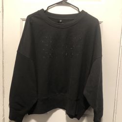 NWT New Calvin Klein Performance Women's Black Pullover Sweatshirt sz XL