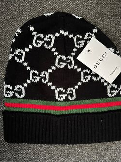 Black GG Beanie