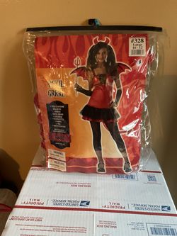 Devil Girl Costume For Kids 