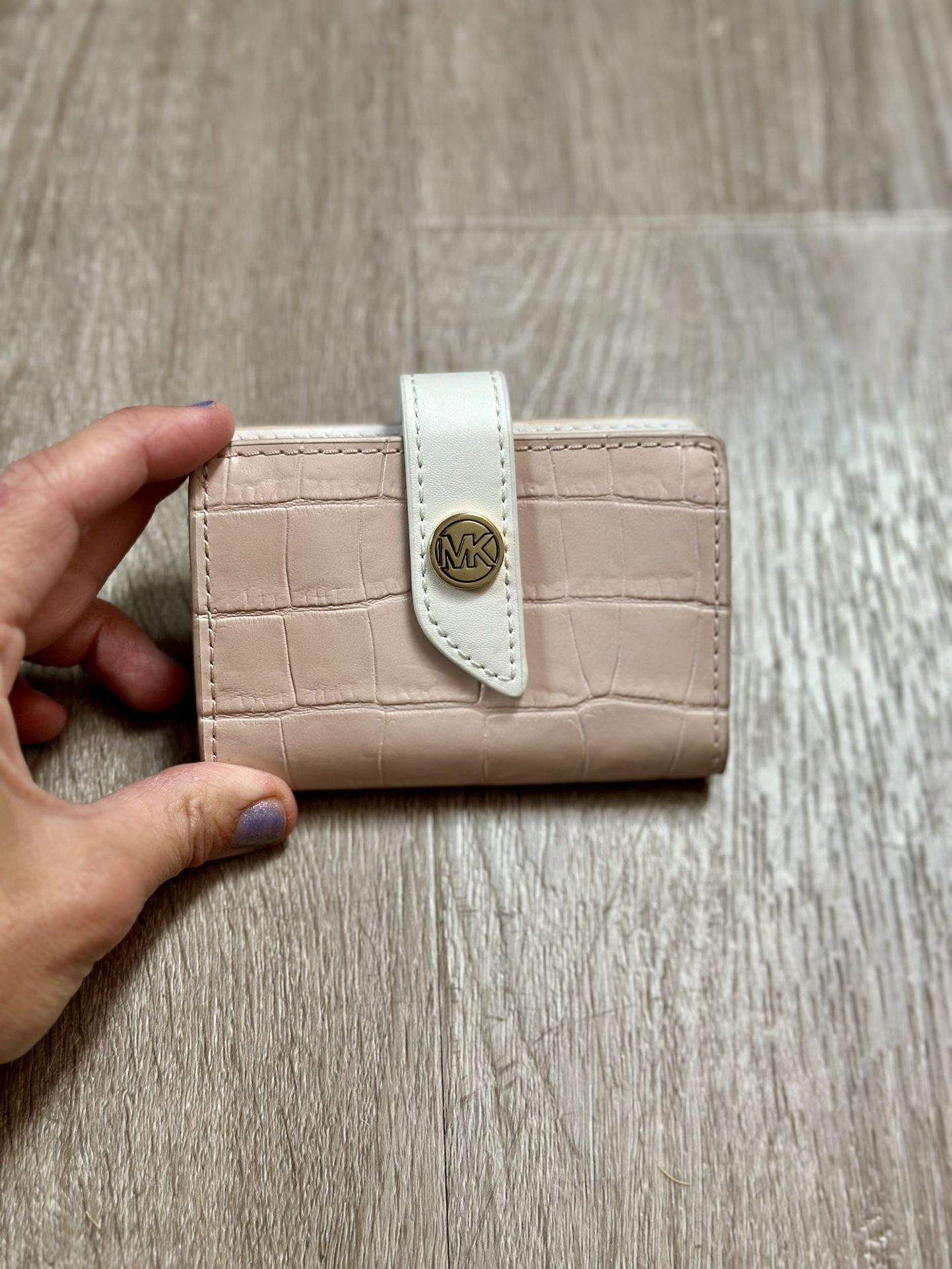 Michael Kors Croc-Embossed Wallet