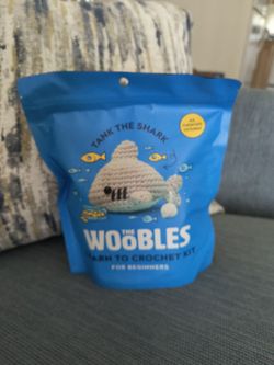 The Woobles Learn to Crochet Kit - Tank the Shark