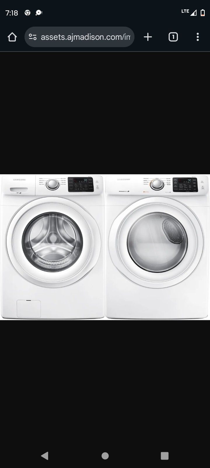 Samsung Front Loaders