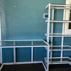 Desk And Bookcase 