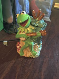 Kermit the Frog Ceramic Cookie Jar