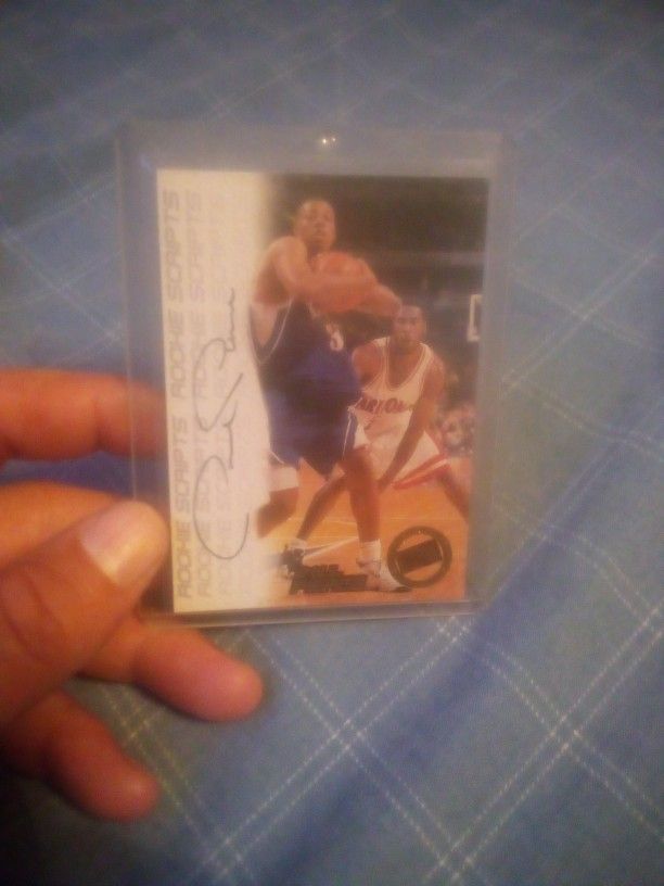 Paul Pierce Is Rookie Card Signed