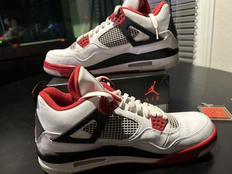 Jordan 4 Fire Red Size 12