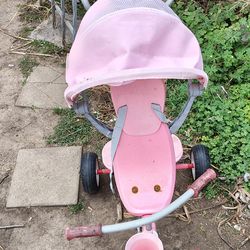 Pink Radio flyer tricyle