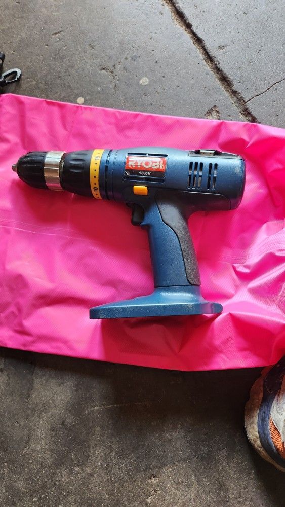18v Ryobi Drill