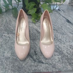 4" Patent Leather Pink Heels