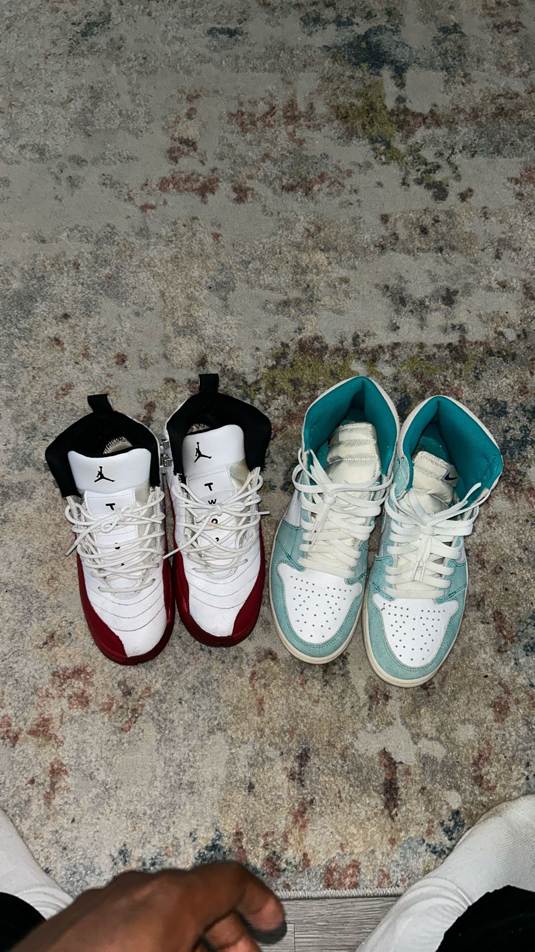 Cherry 12s Size 7 Jordan 1s Size 9.5