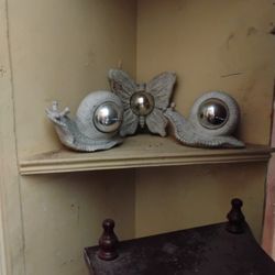 Snails And Butterfly 