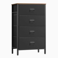 4 Drawer Fabric Dresser