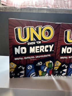 UNO Show 'em No Mercy Card Game 