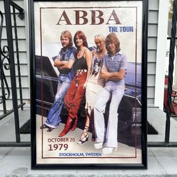 ABBA concert poster