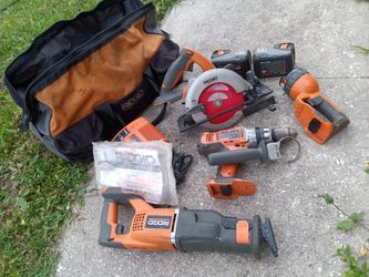 Industrial Rigid 24 Volt (18v Batteries Work)